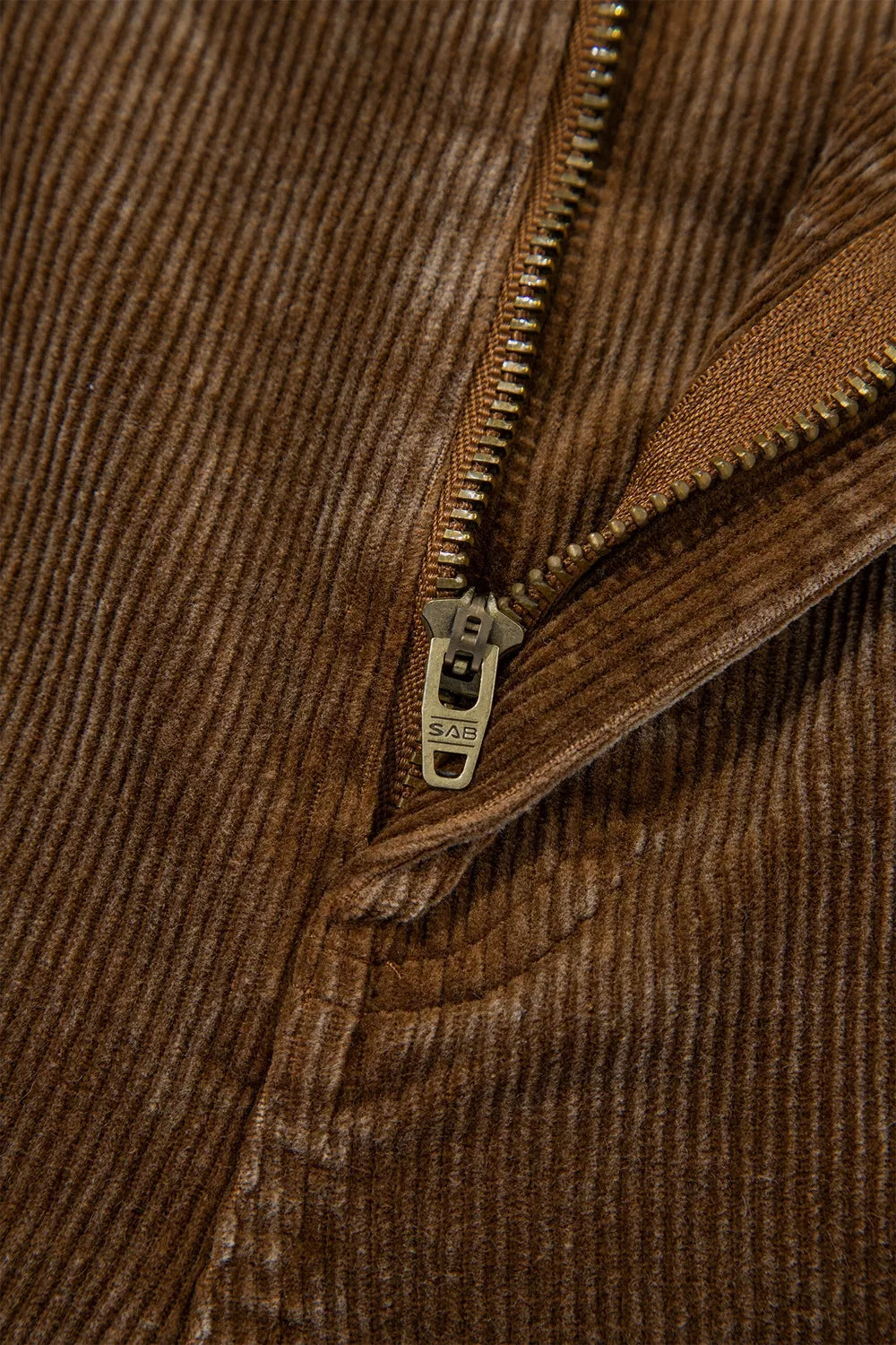 Corduroy Straight Leg Pants in Taupe
