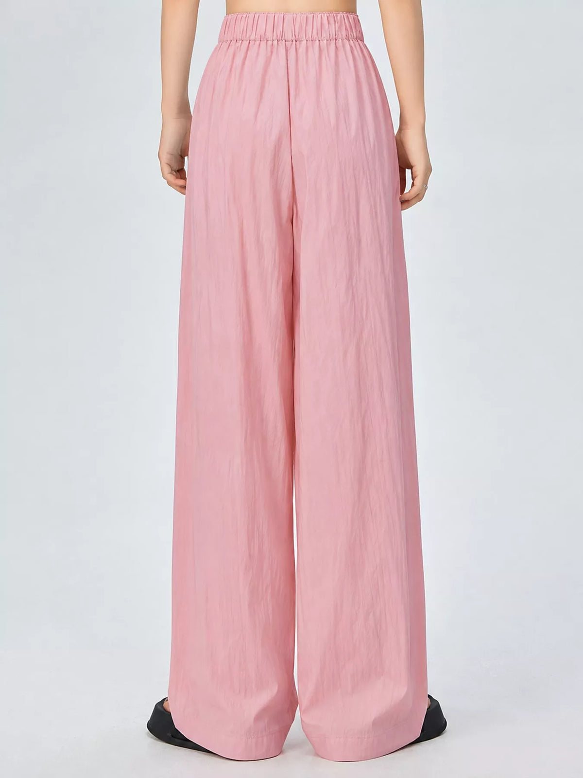 High-Waisted Loose Fit Wide-Leg Pants