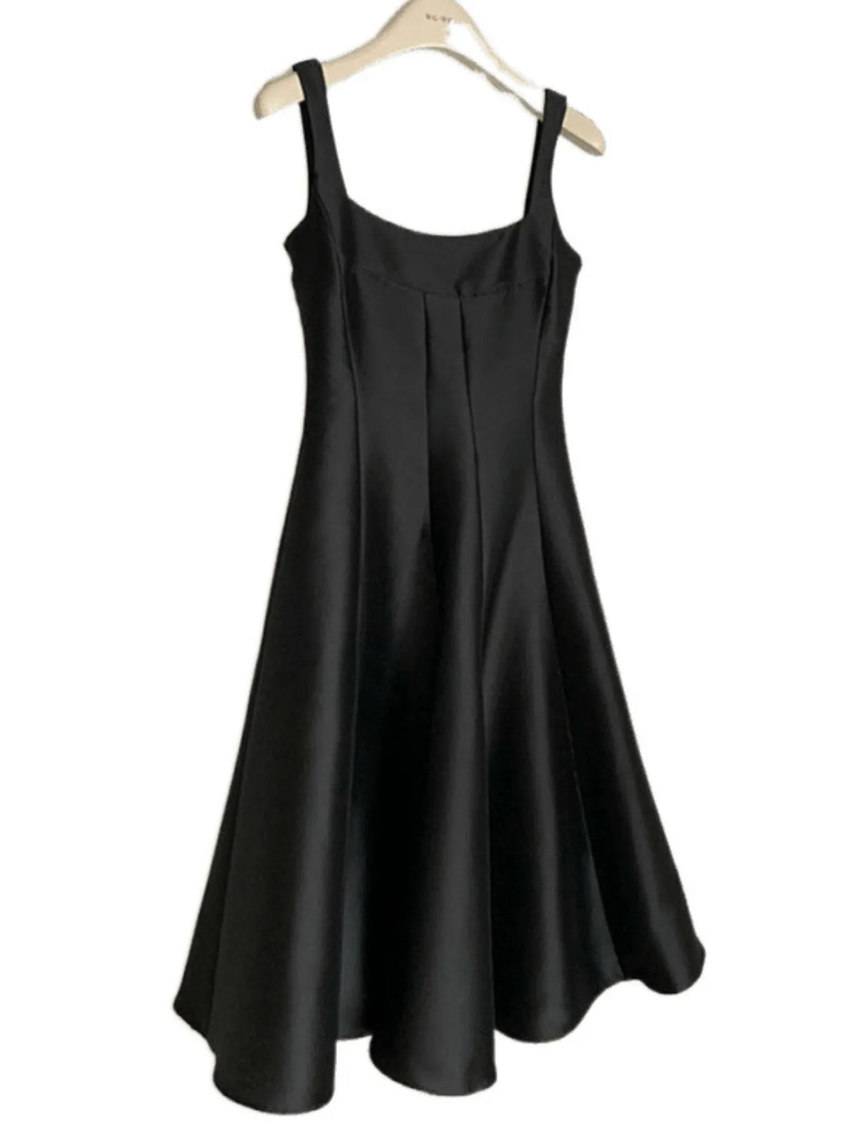 A-Line Sleeveless Midi Dress