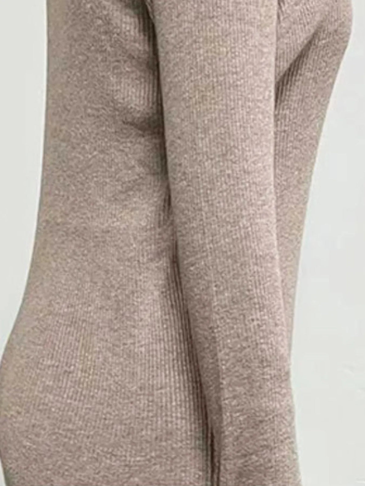 Button Front Sweater Dress in Dust Storm