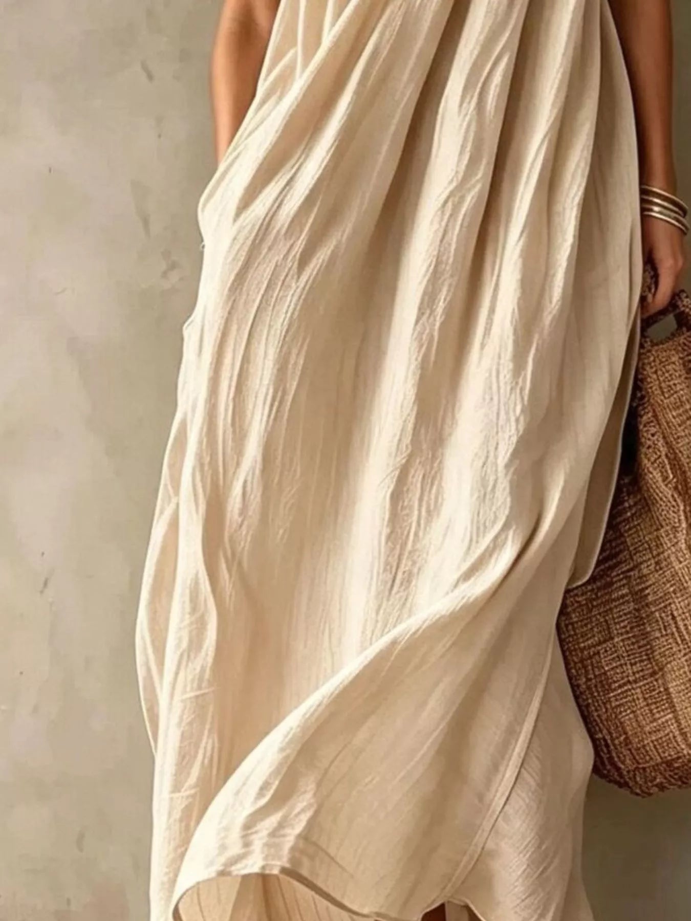 One-Shoulder Maxi Dress