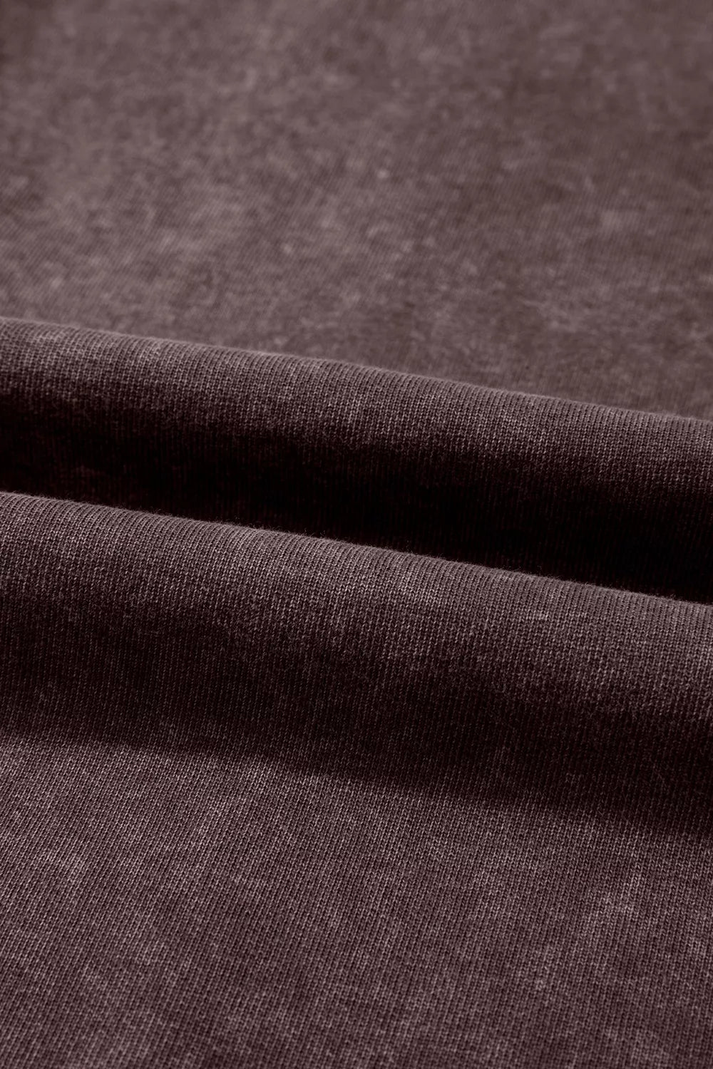 Mineral-Wash Tie-Detail Cargo Pants in Dark Brown