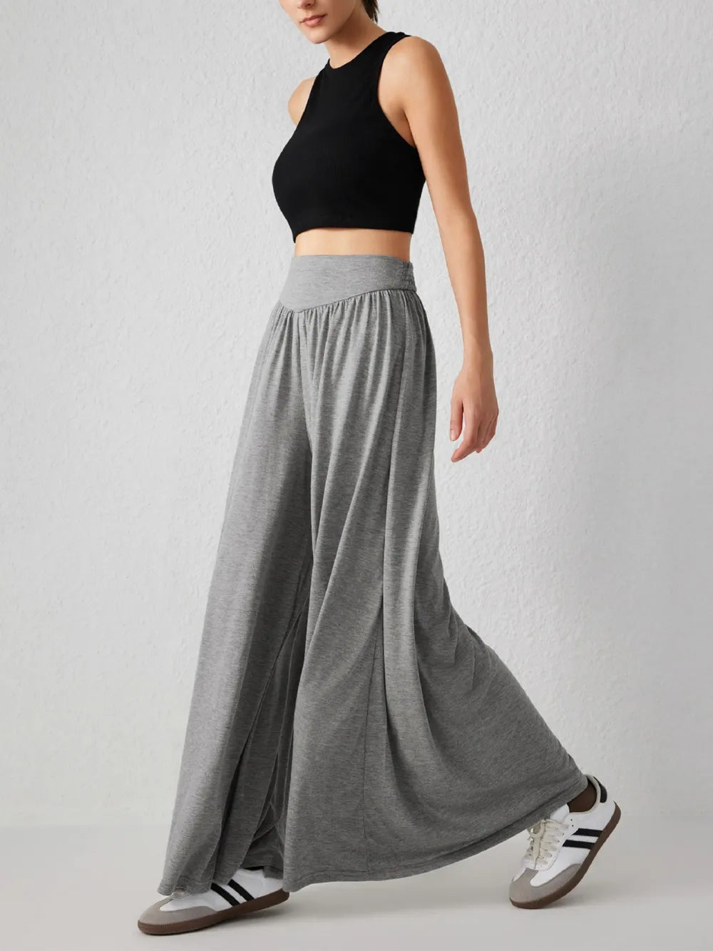 High-Waist Wide Leg Pants