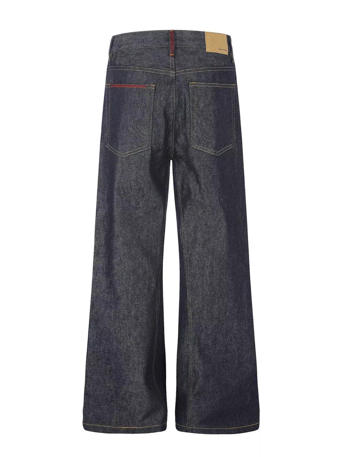 Wide-Leg Flare Jeans by TrendMaster