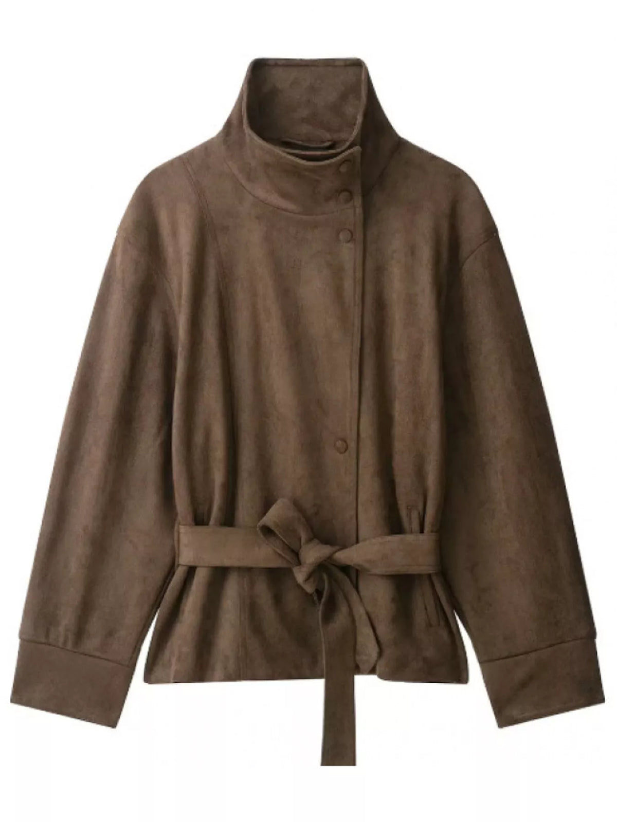 Long Sleeve Belted Jacket