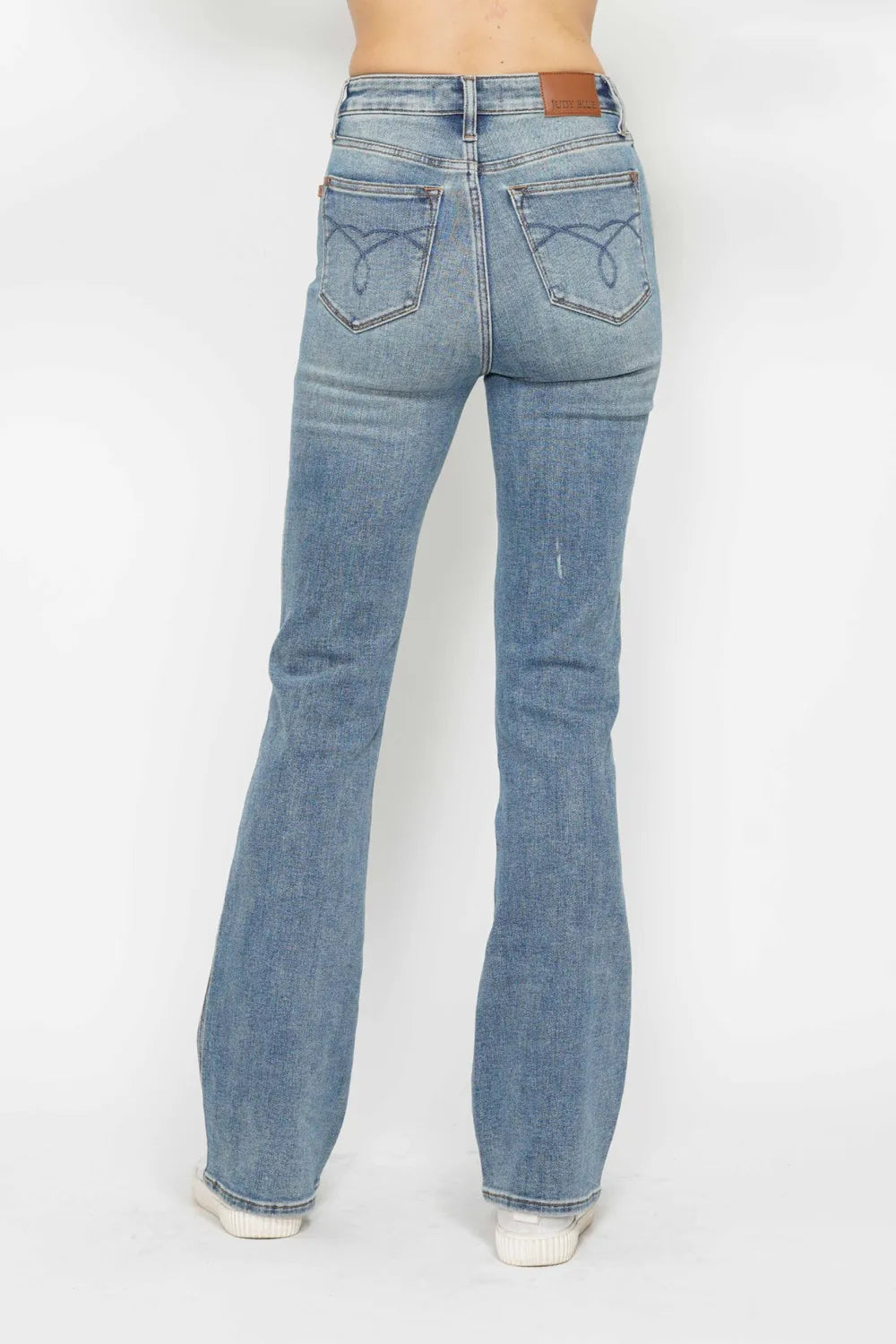 Judy Blue Tummy Control Embroidered Bootcut Jeans