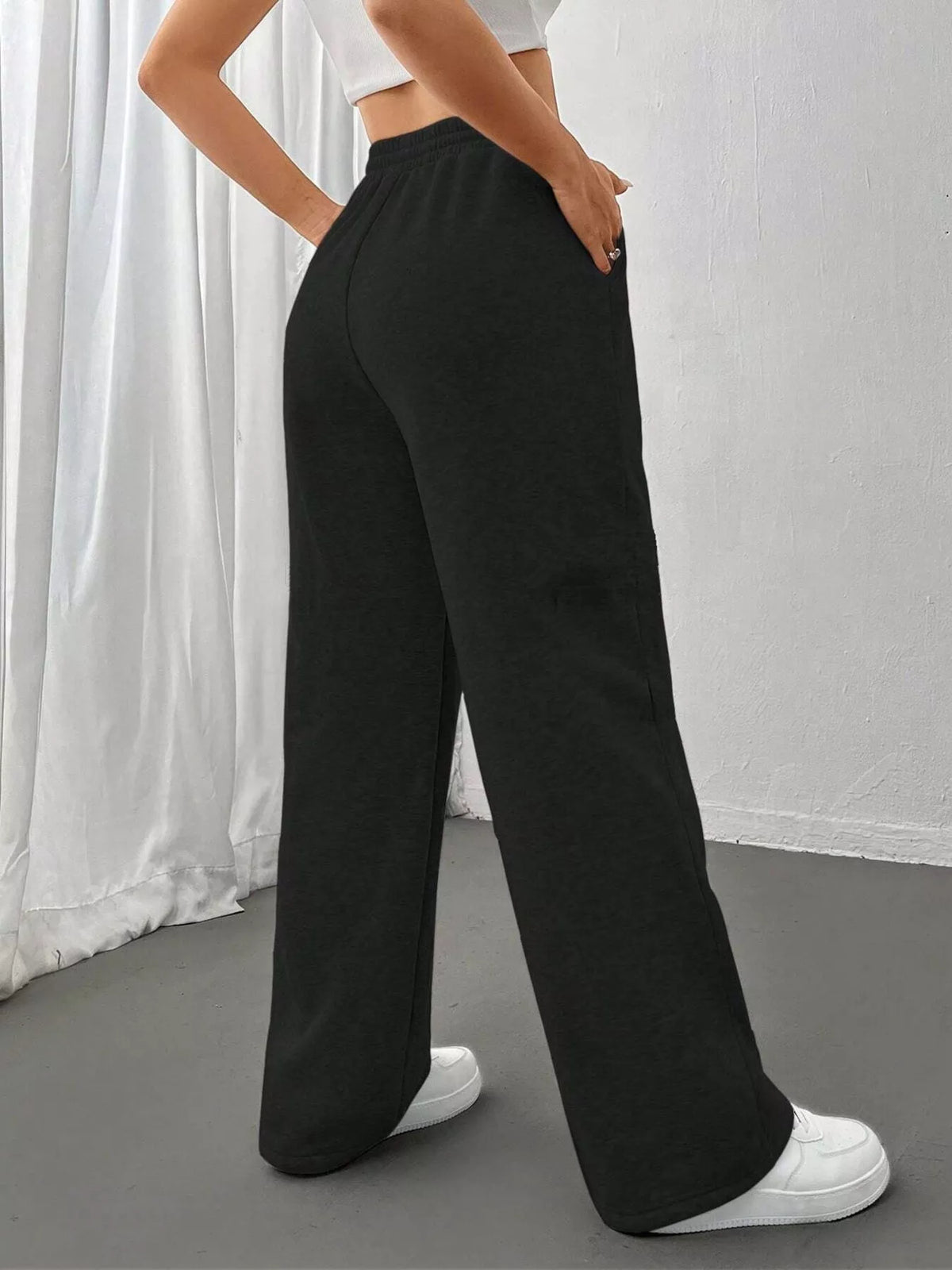 Relaxed-Fit Drawstring Pants