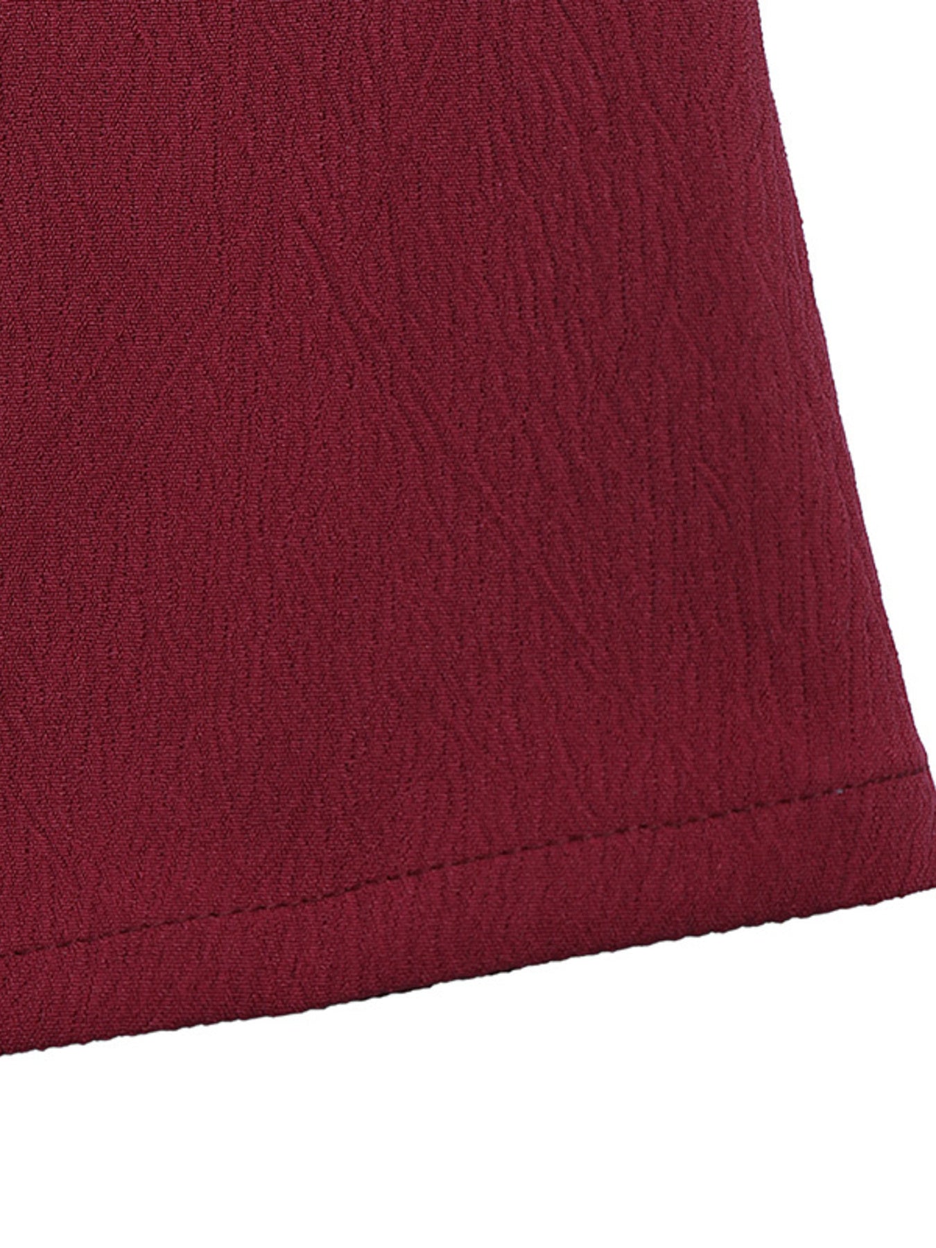 Bow-Knot Spaghetti Strap Romper in Burgundy