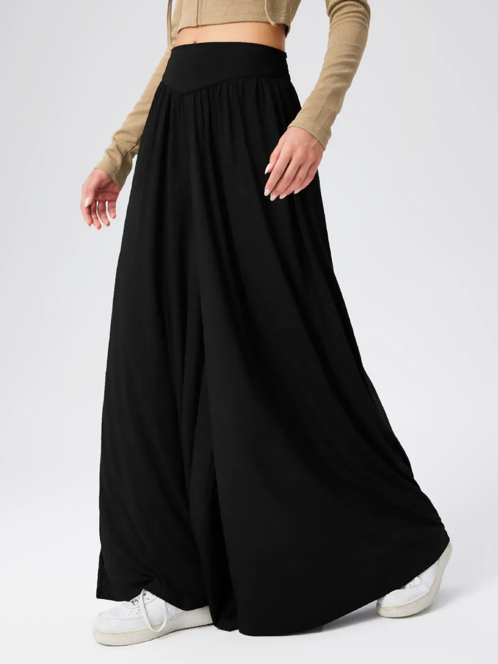High-Waist Wide Leg Pants