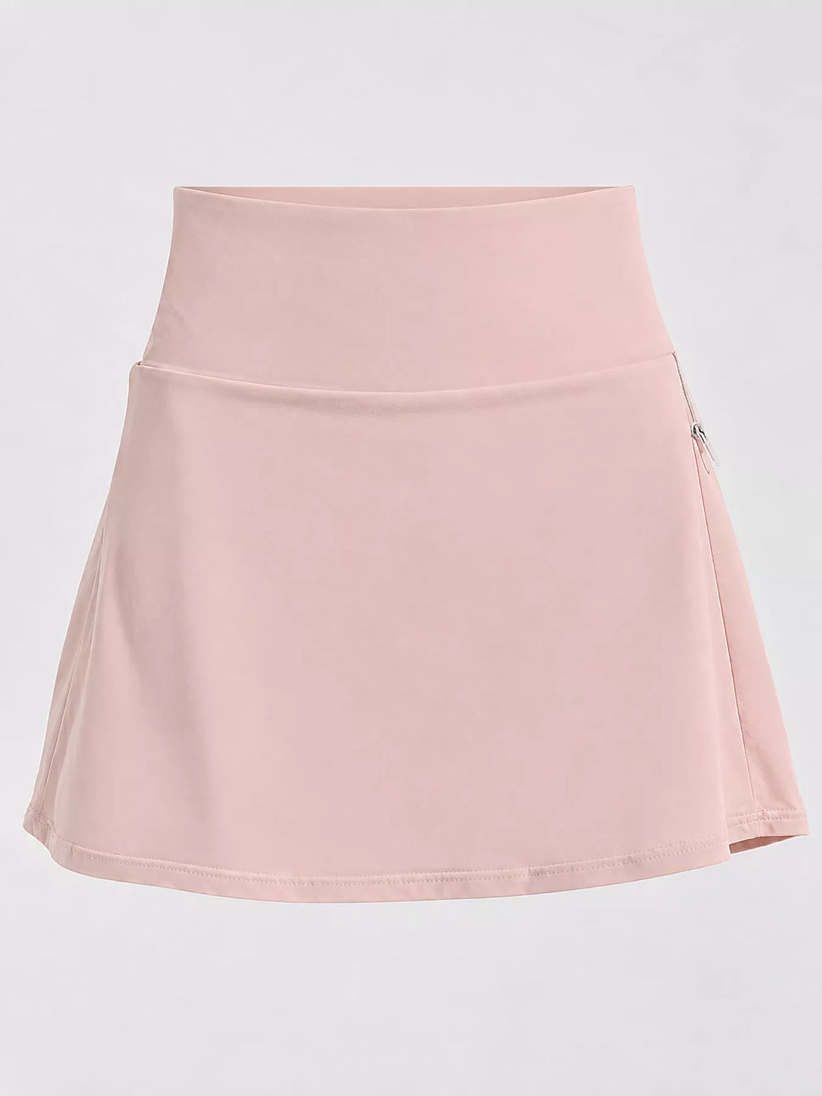 High-Waisted Pleated Active Skirt