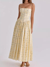 Yellow-Floral Print