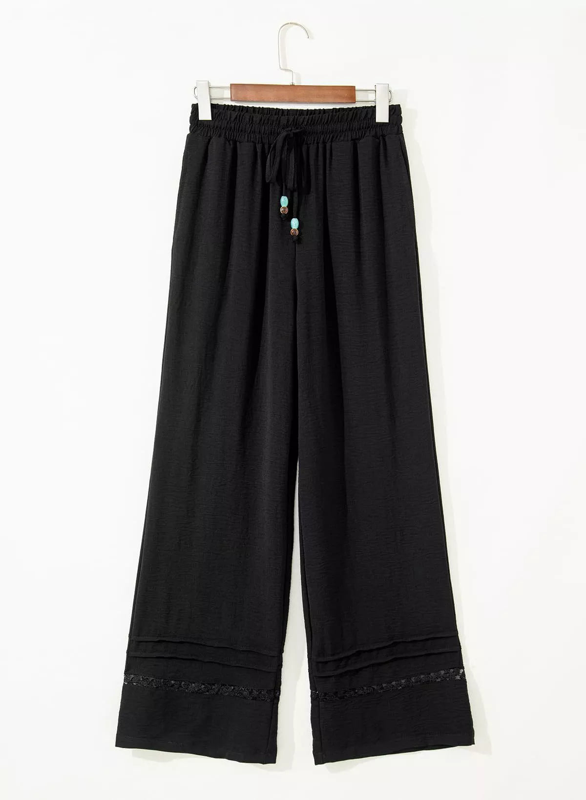 Tie-Waist Wide-Leg Pants