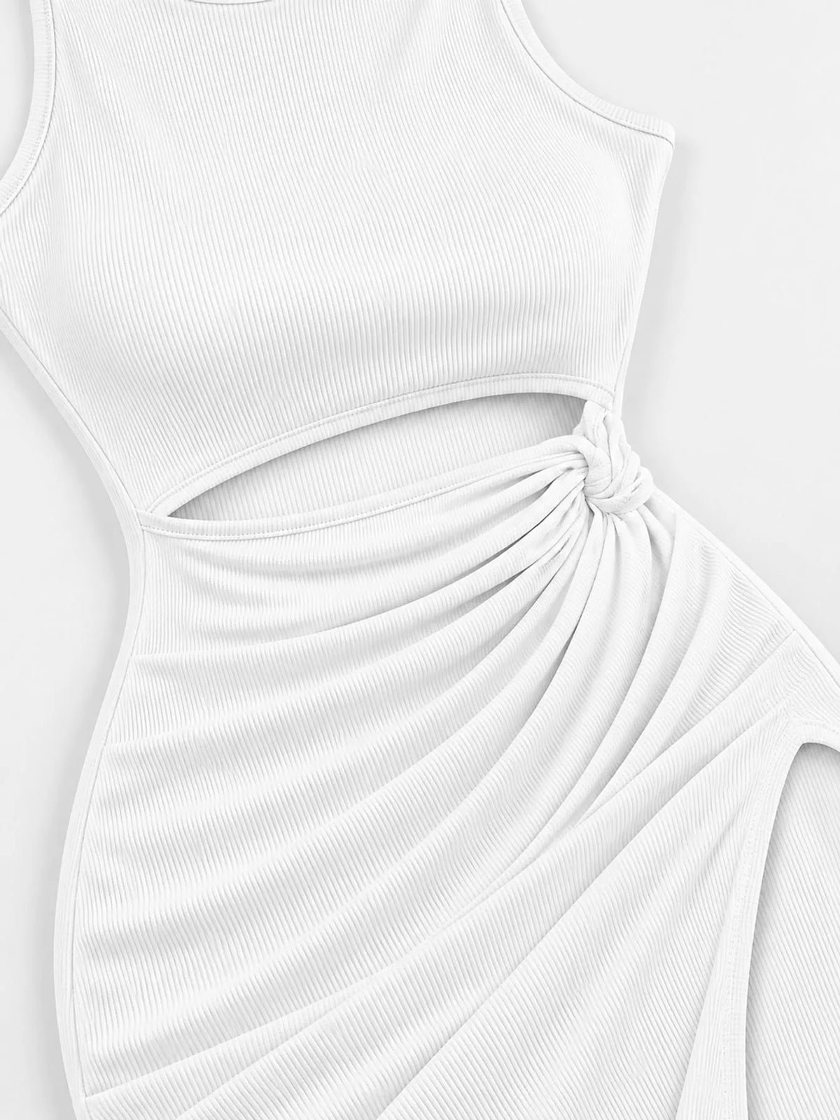 Cutout Ruched Bodycon Dress