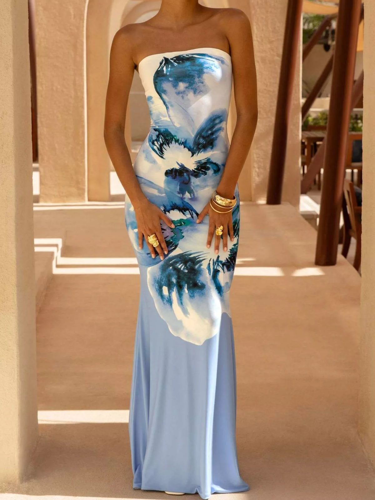 Tube Bodycon Maxi Dress by Calliope