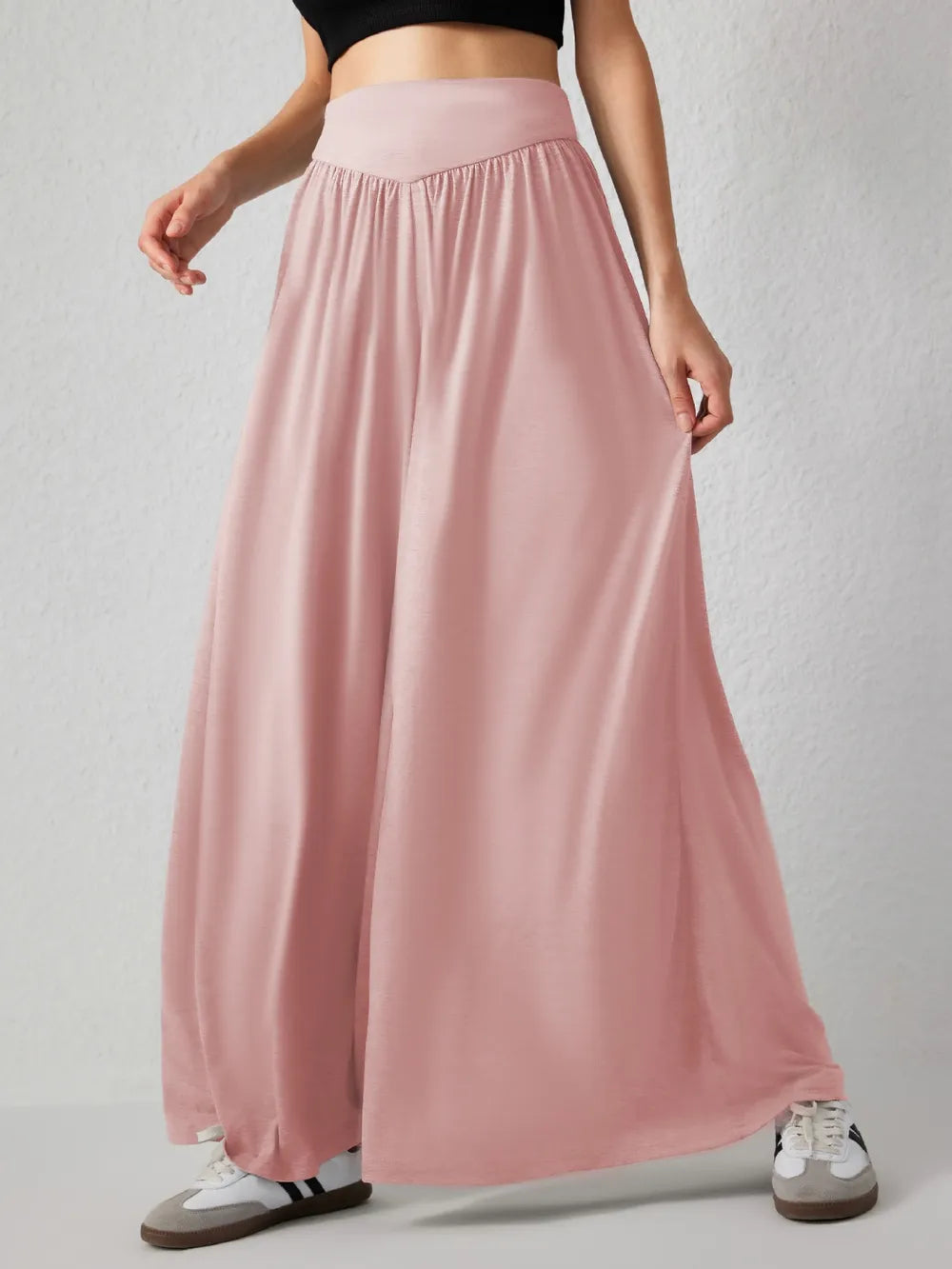 High-Waist Wide Leg Pants