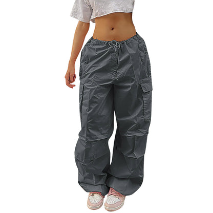 Drawstring Cargo Pants