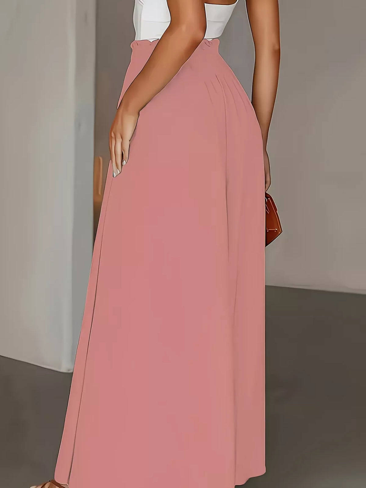 High-Waisted Wide Leg Pants