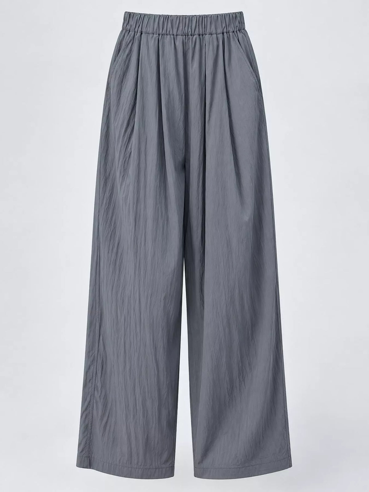 High-Waisted Loose Fit Wide-Leg Pants