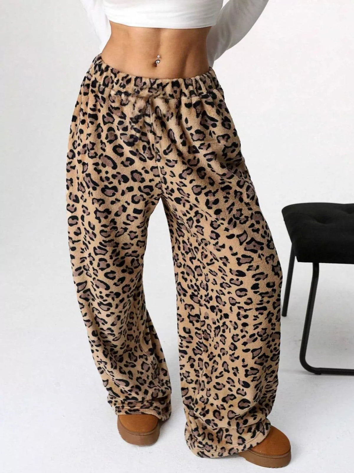 Basic Wide Leg Pants