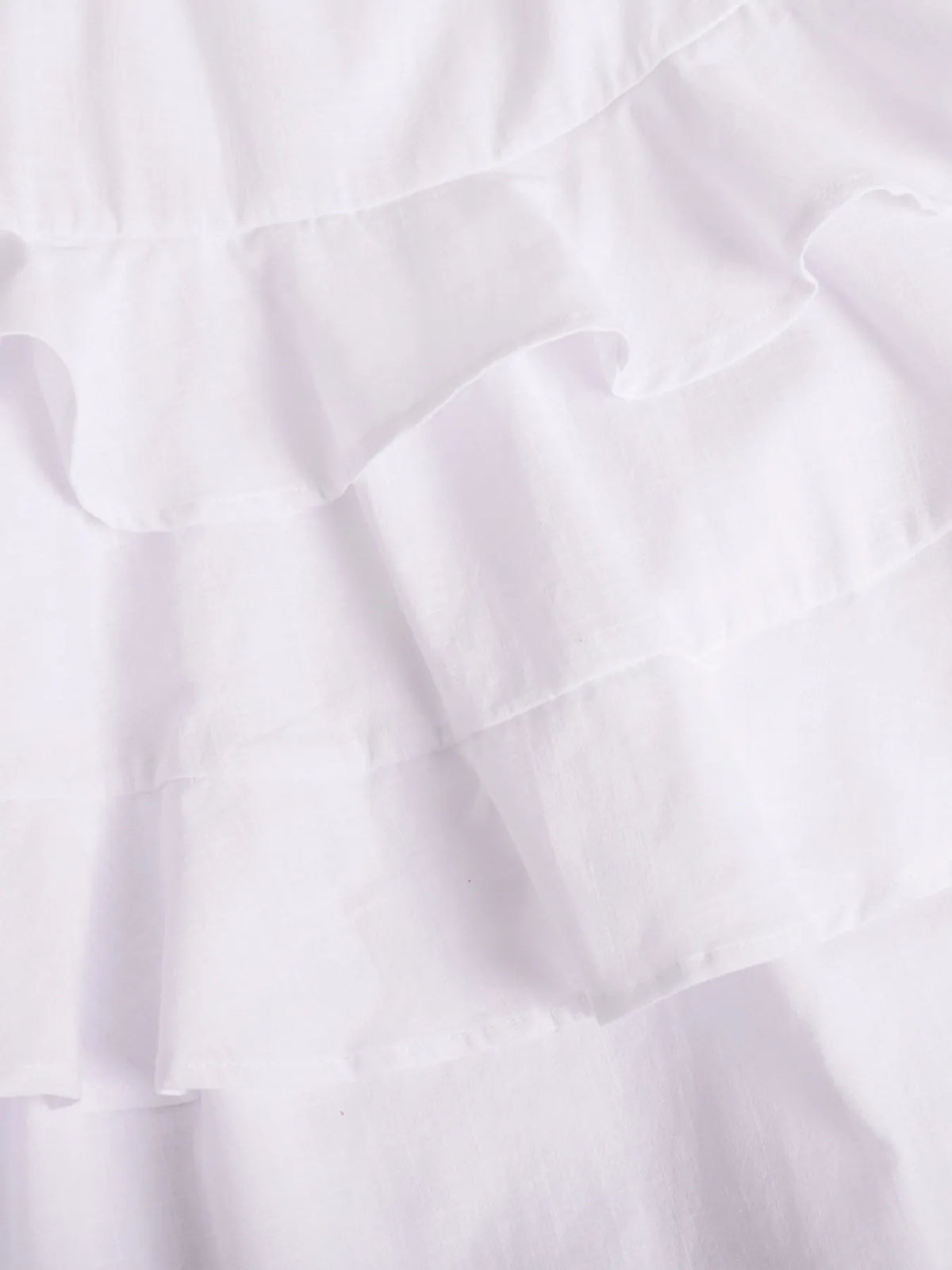 Ruffle Layered Tie-Shoulder Cami Dress