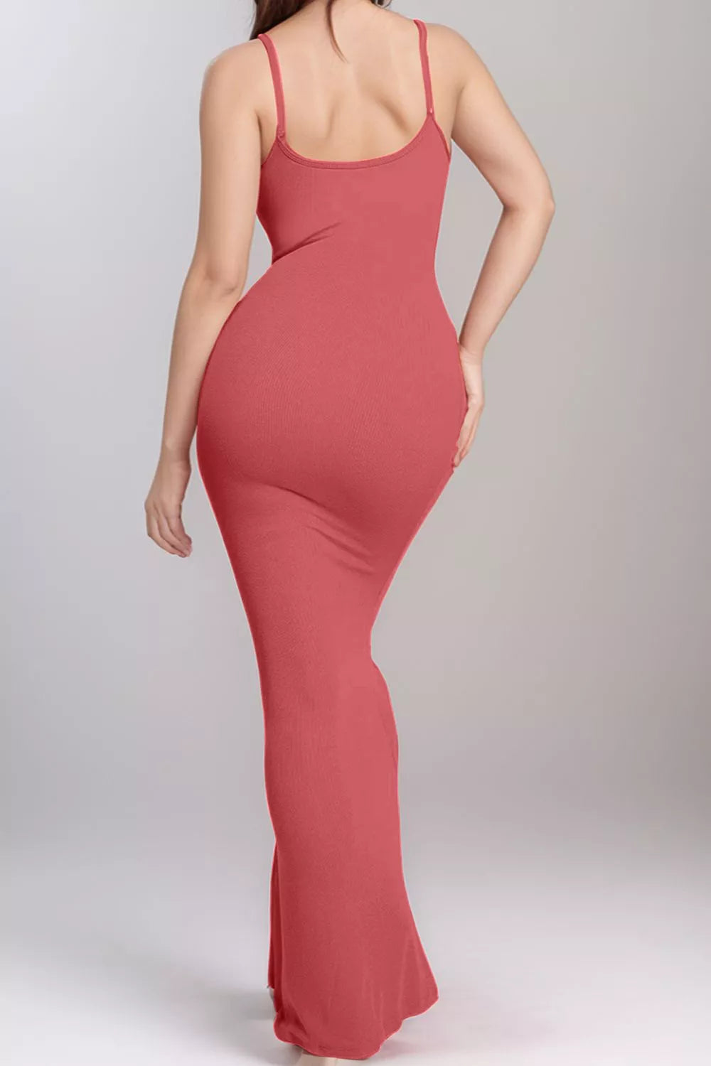 Basic Bae Built-In Shapewear Maxi Dress in Black