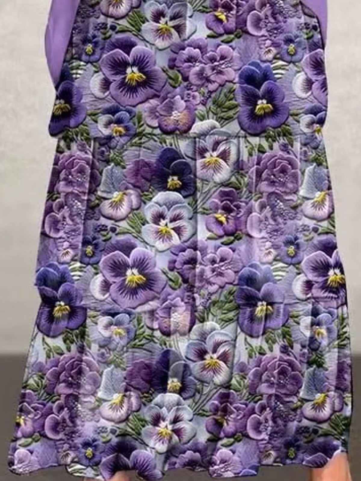 Layered Batwing-Sleeve Tiered Maxi Dress