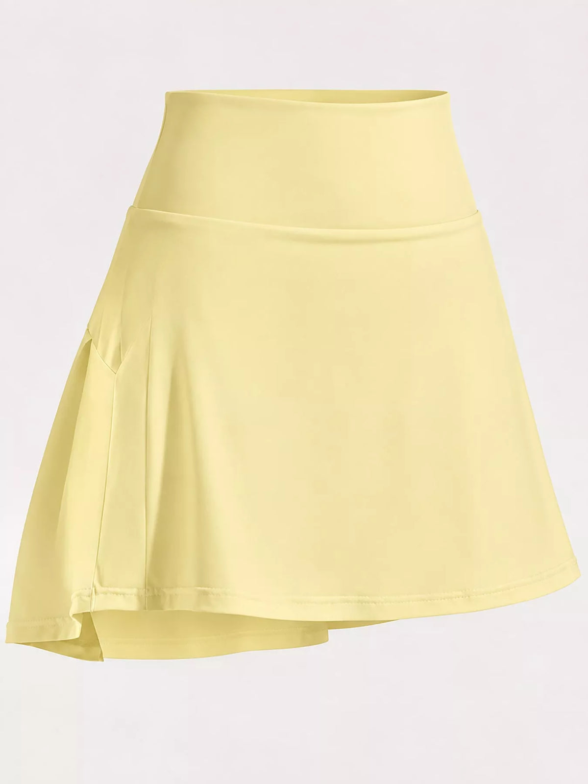 High-Waisted Pleated Active Skirt