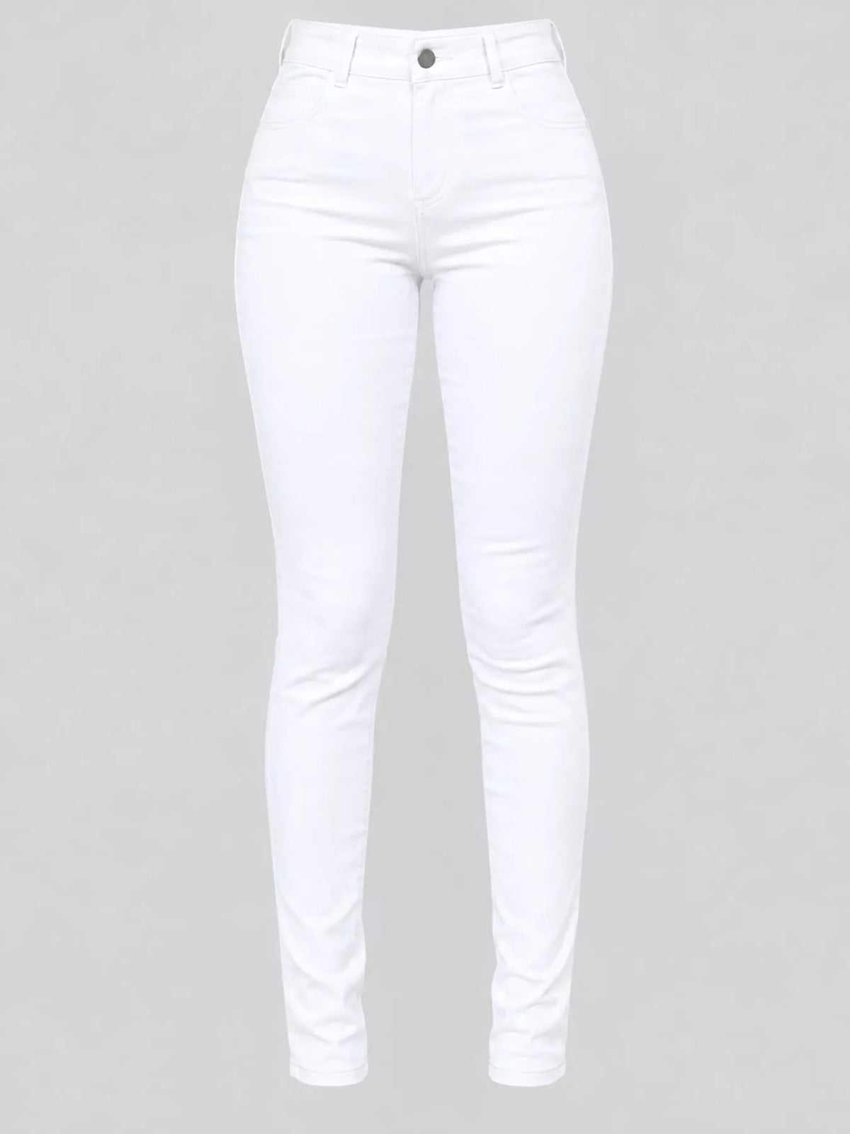 High-Waisted Skinny Jeans