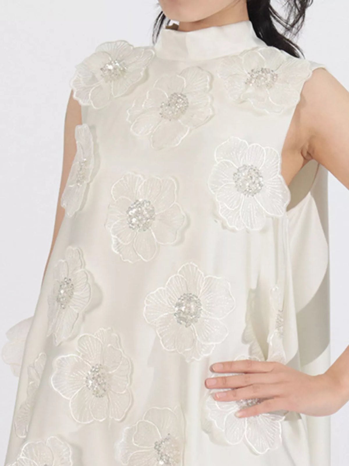 Floral Embroidered Maxi Dress