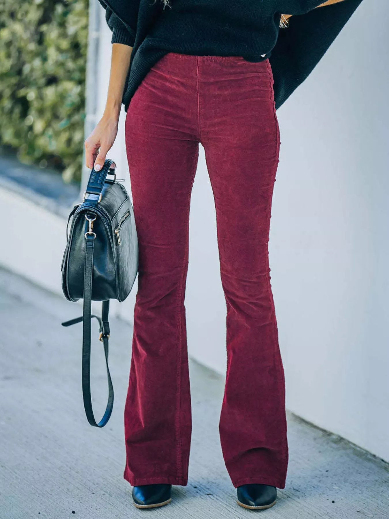 Corduroy Flare Pants
