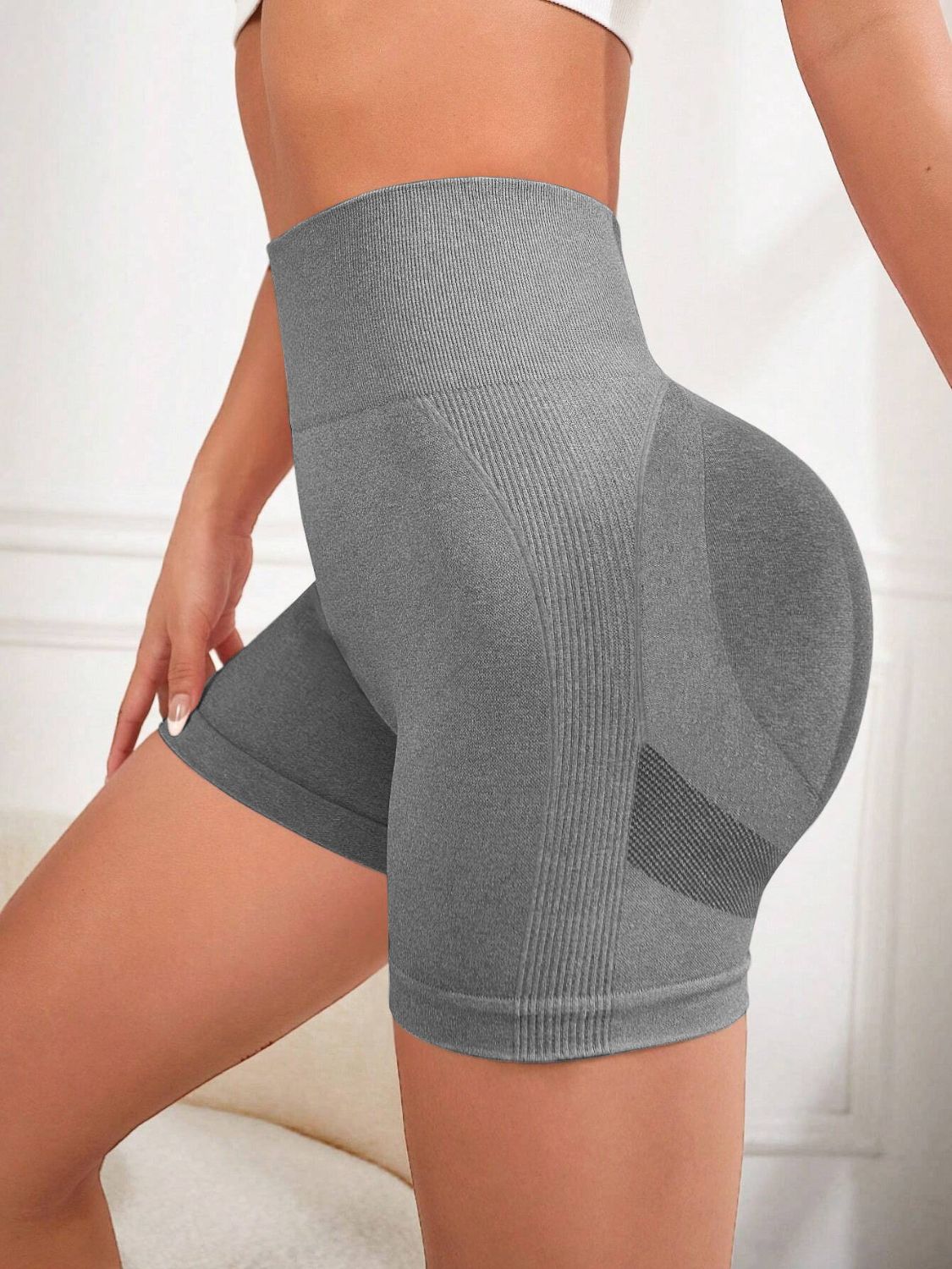 Nia High Waist Active Shorts