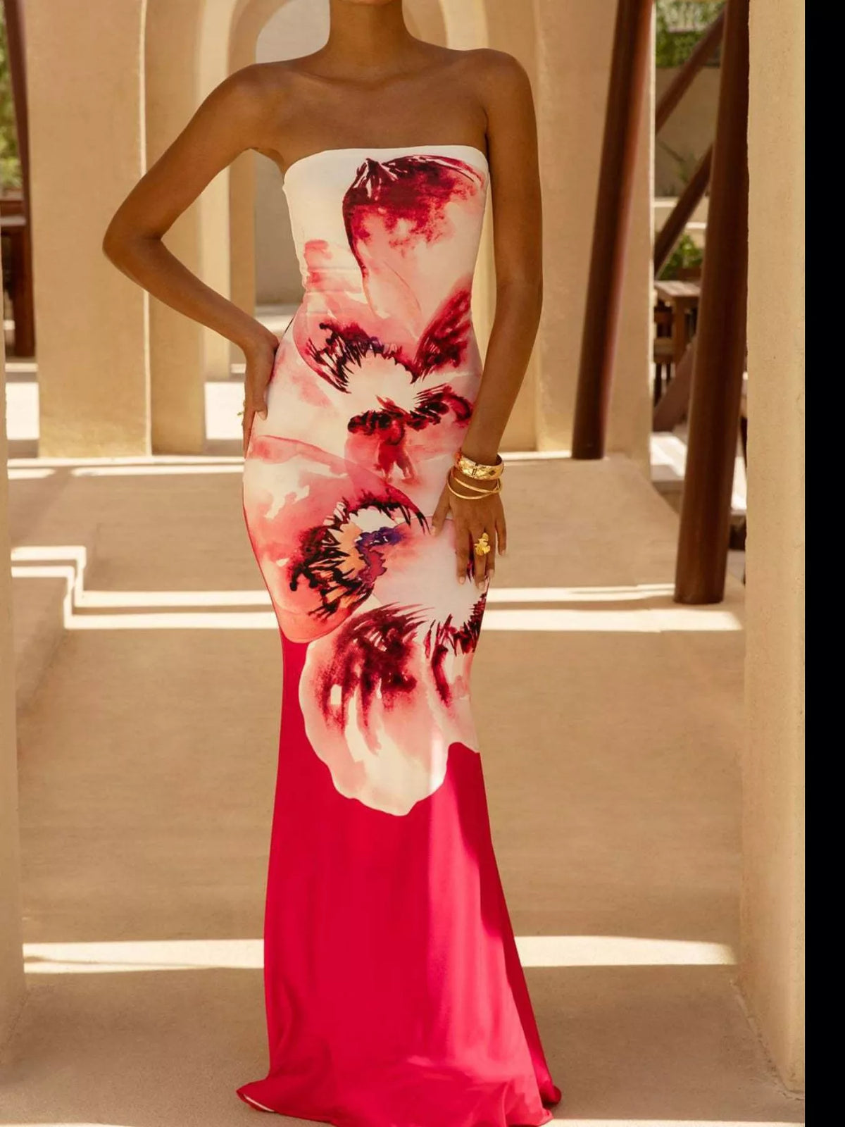 Tube Bodycon Maxi Dress by Calliope