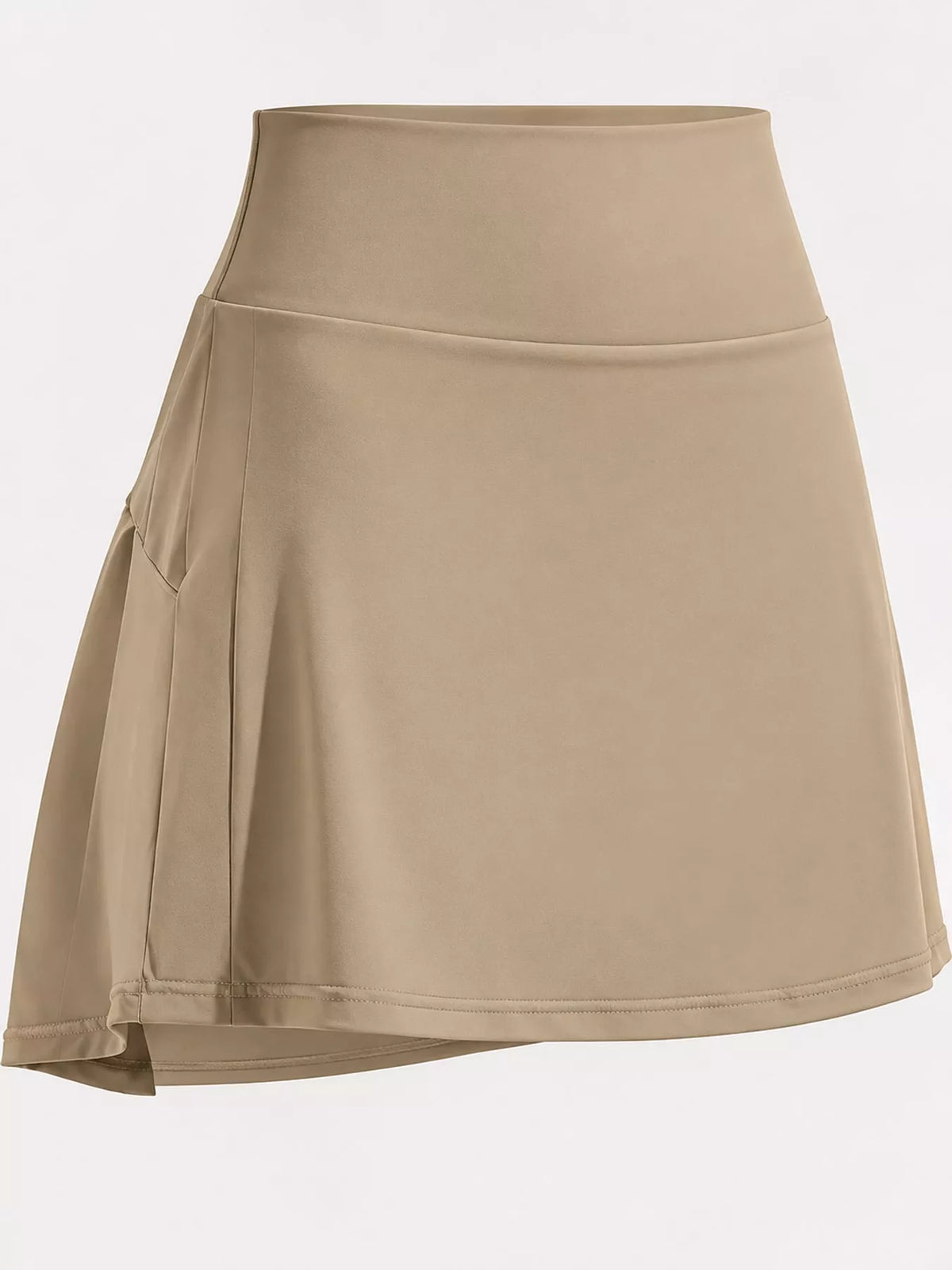 High-Waisted Pleated Active Skirt