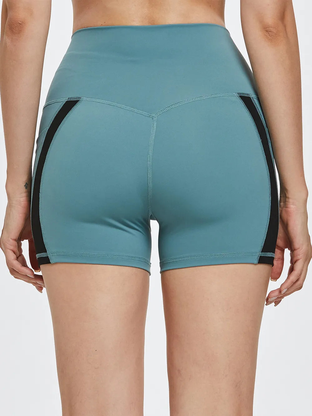 High-Waist Active Shorts