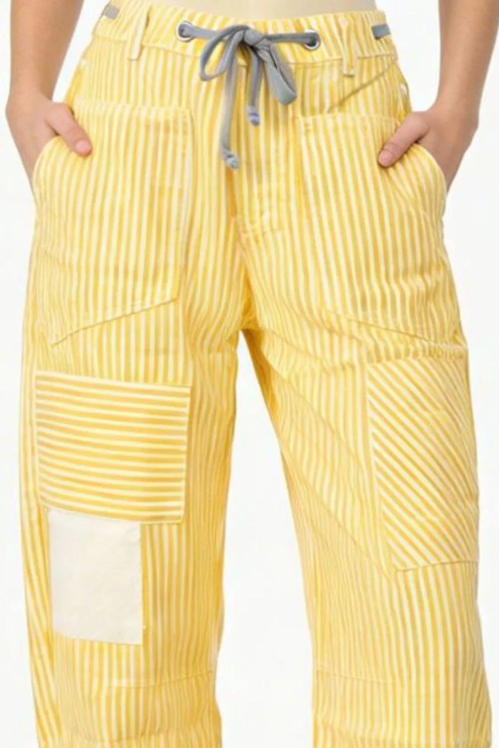 Striped Wide-Leg Pants by Dreamy Drapes