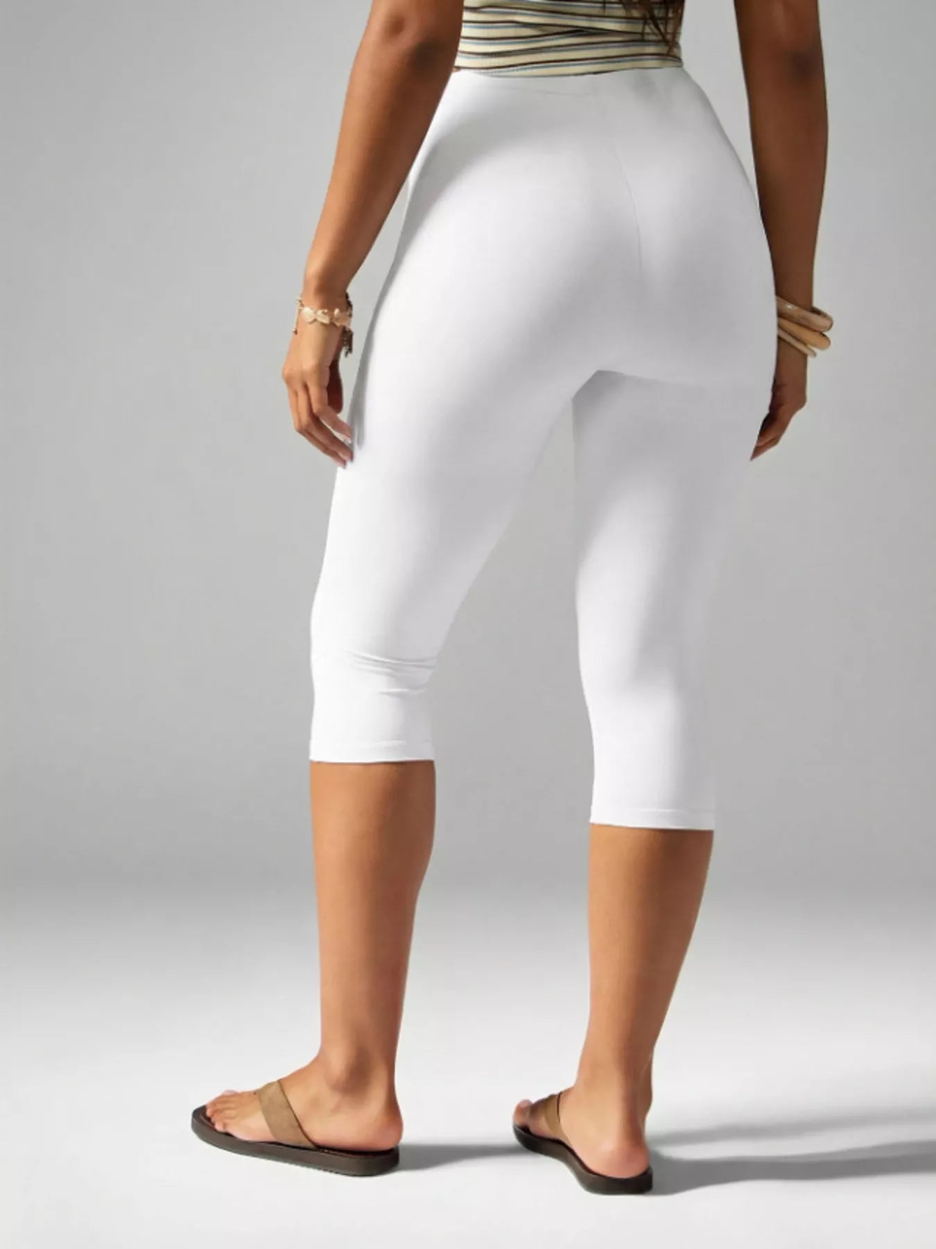 High-Waist Active Capri Leggings