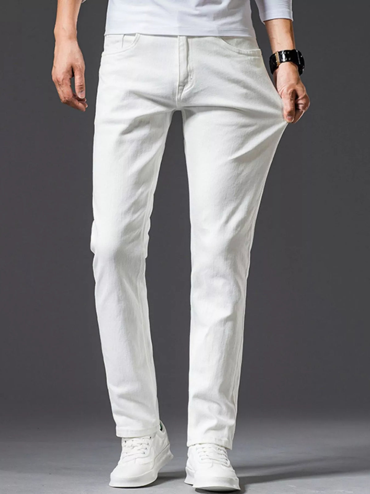Men's Slim Fit Jeans by True Self