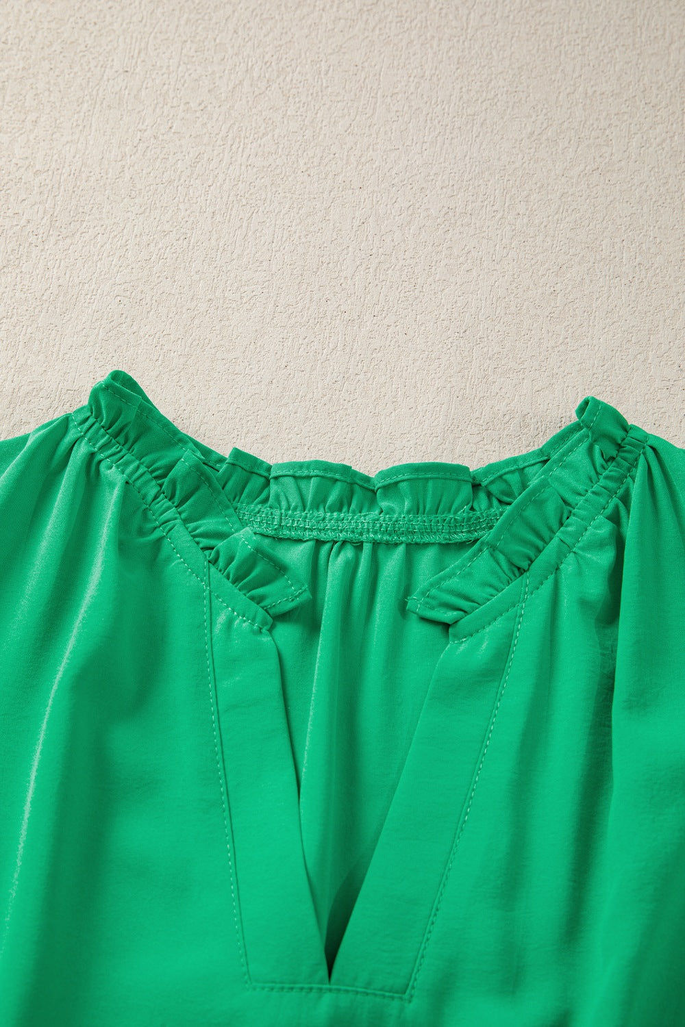 Ruffled Tiered Puff Sleeve Maxi Dress
