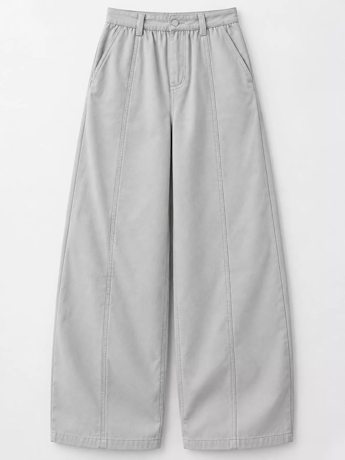 Wide-Leg Cargo Pants