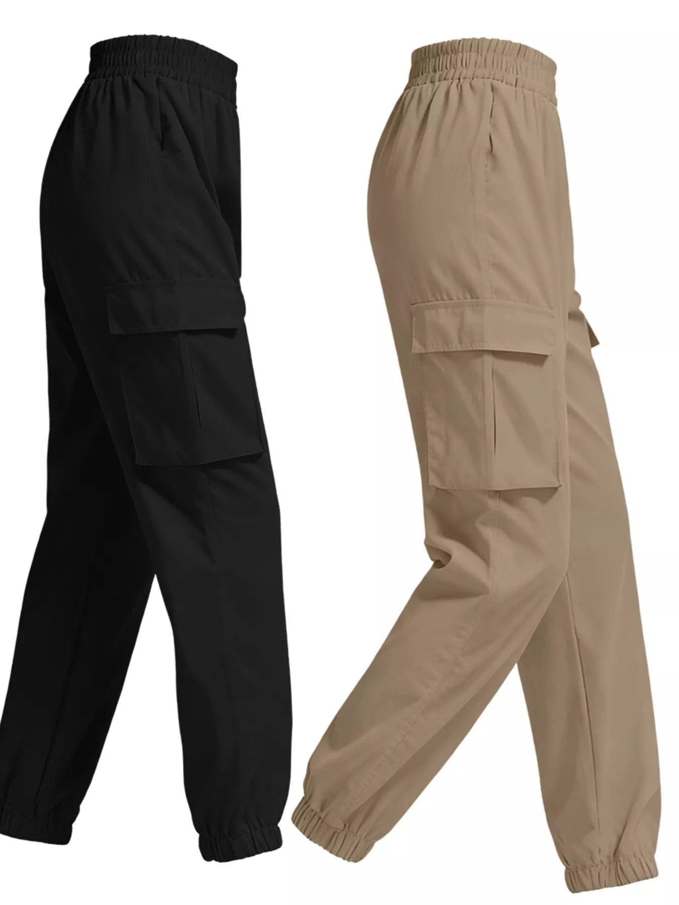 Two-Piece Cargo Pants Set