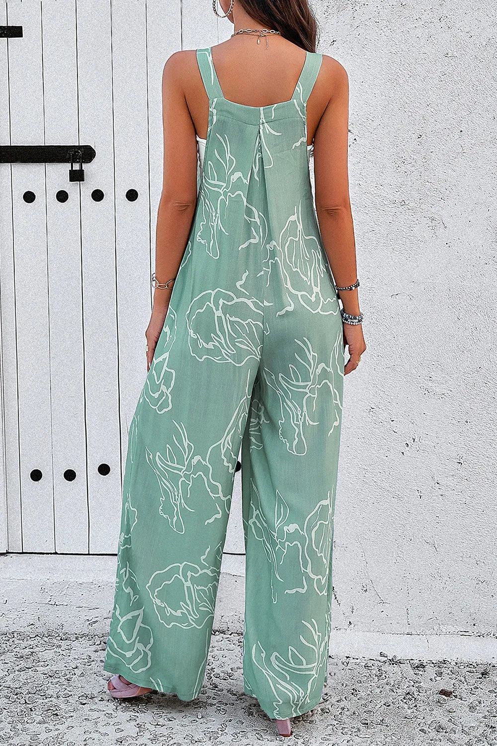 Wide-Strap Pocket Jumpsuit by DY