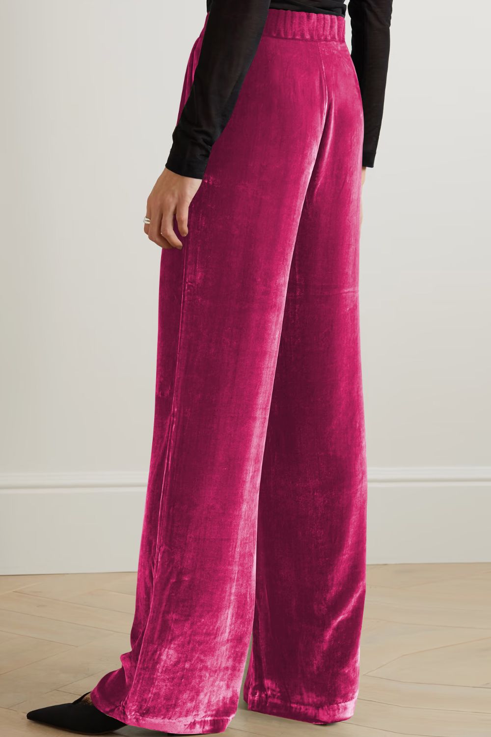 Loose Fit High Waist Pants by MDML