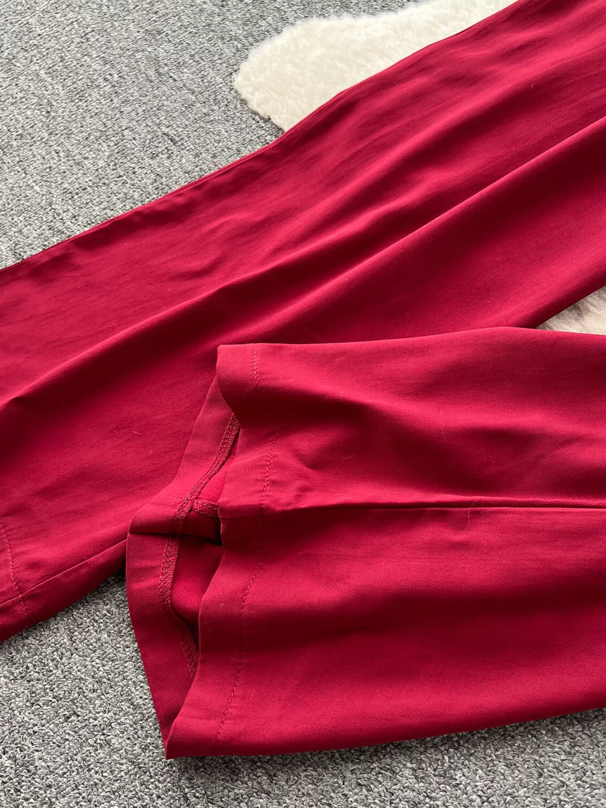 Feather-Trim Strapless Wide Leg Jumpsuit