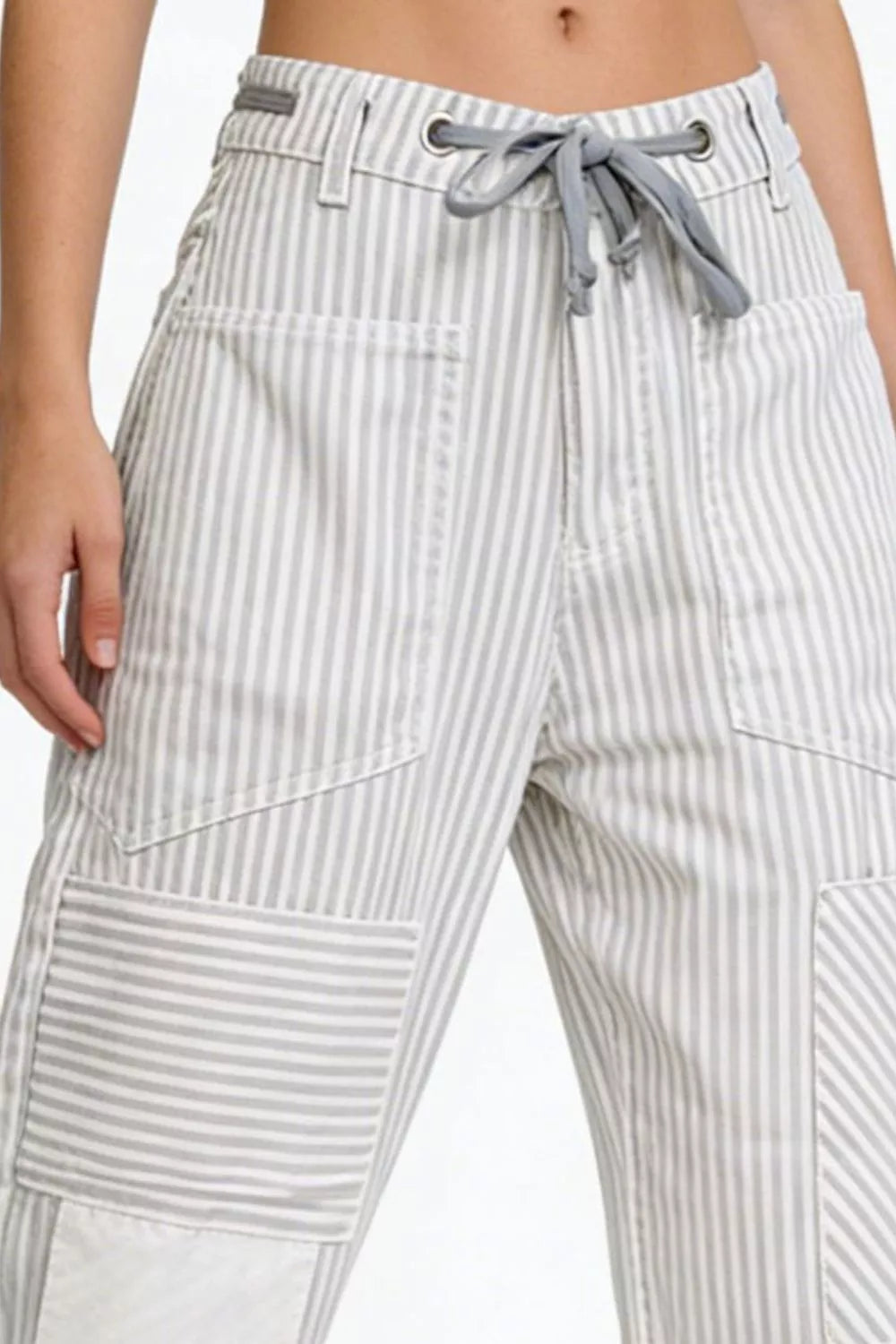 Striped Wide-Leg Pants by Dreamy Drapes