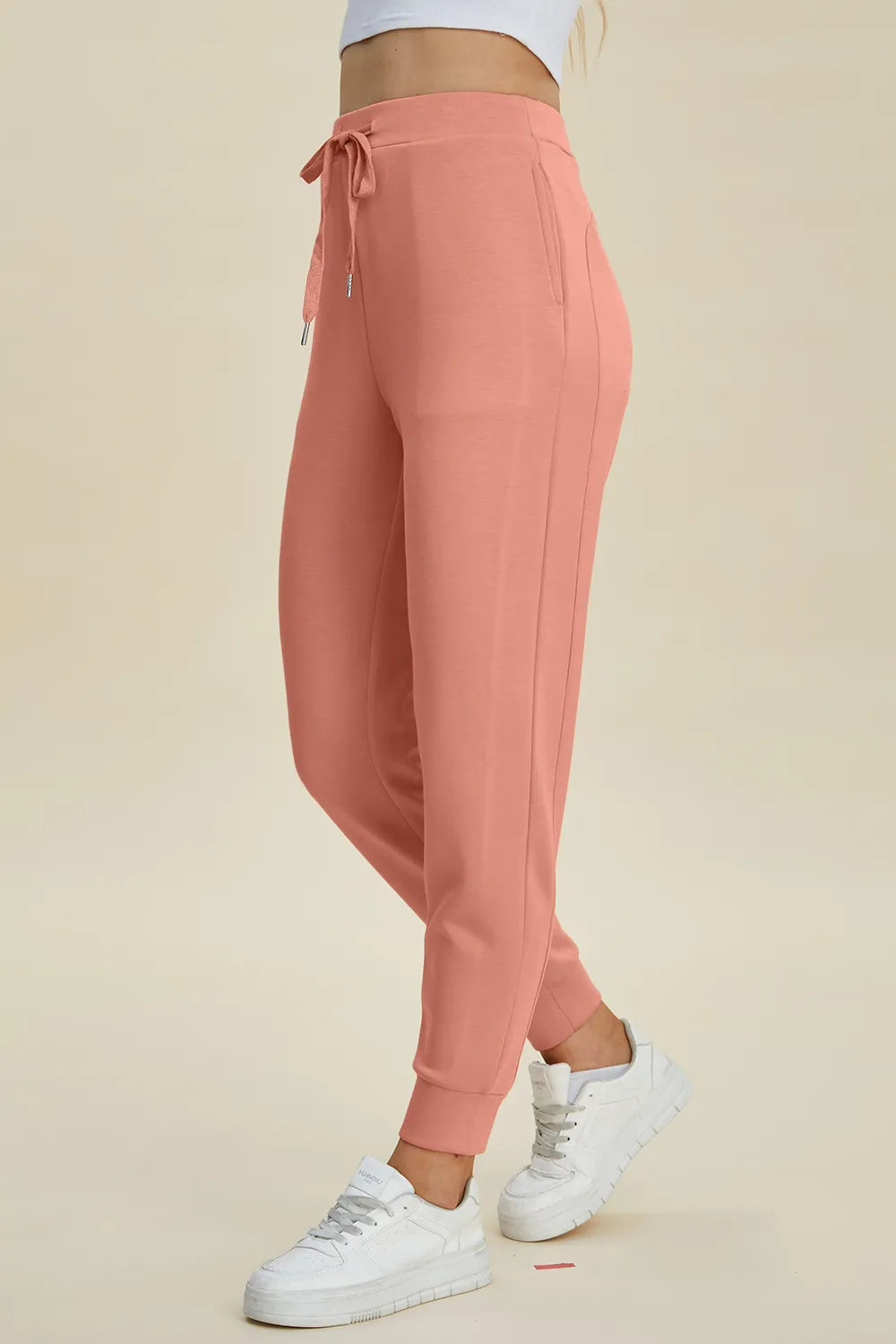Basic Bae Air Scuba Drawstring Joggers