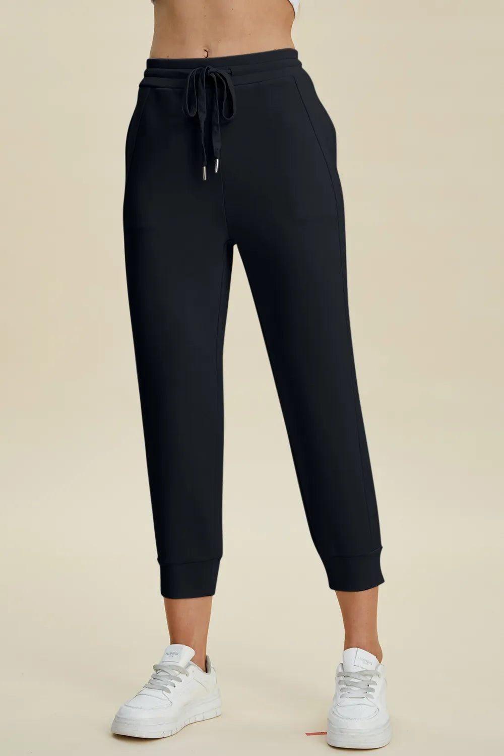 Basic Bae Air Scuba High Waist Cropped Pants