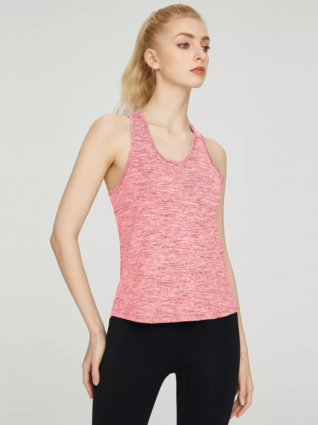 Quick-Drying Active Tank with Seam Detail