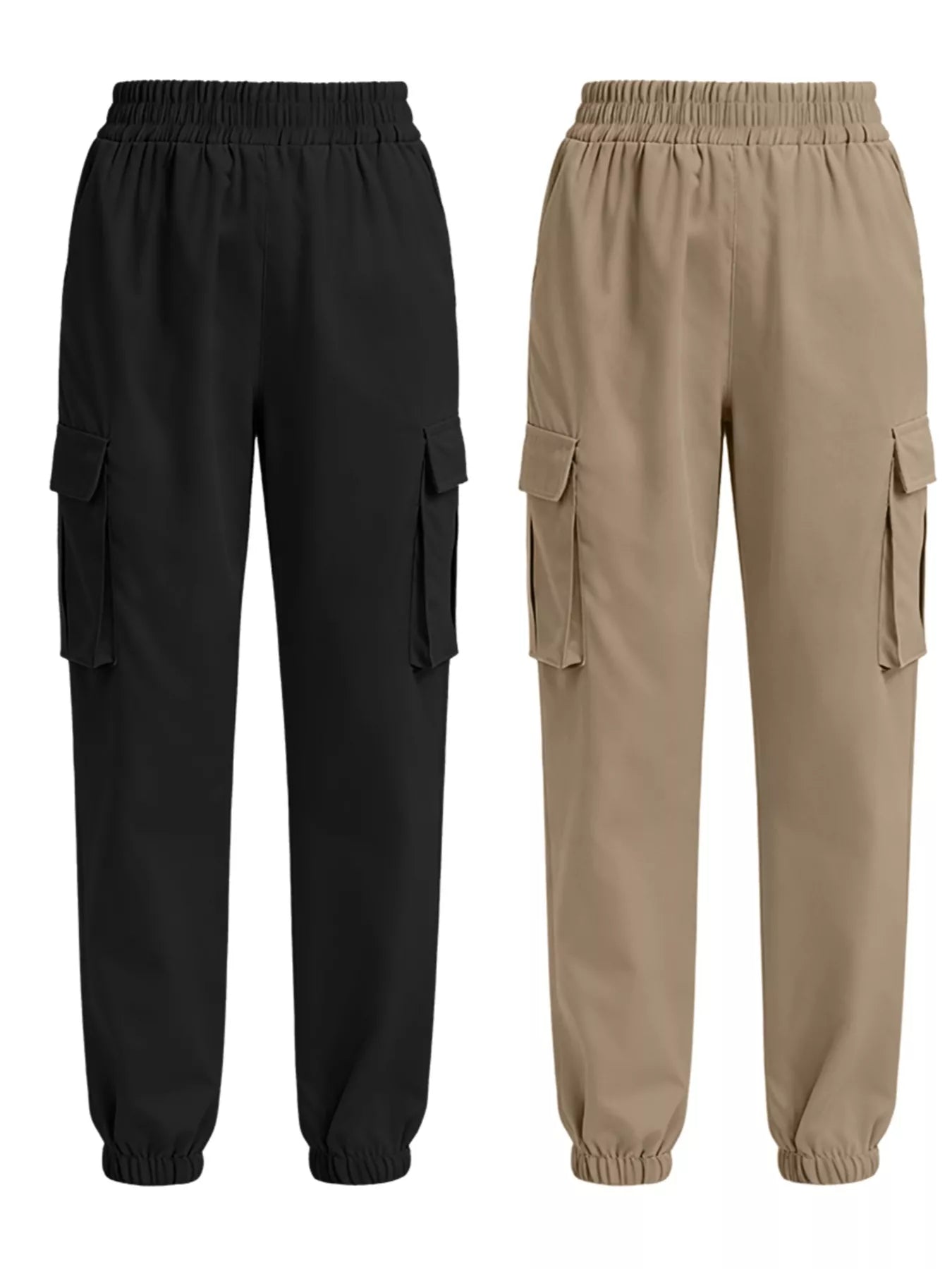Two-Piece Cargo Pants Set
