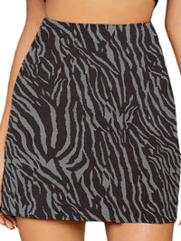 Gray-Zebra Print