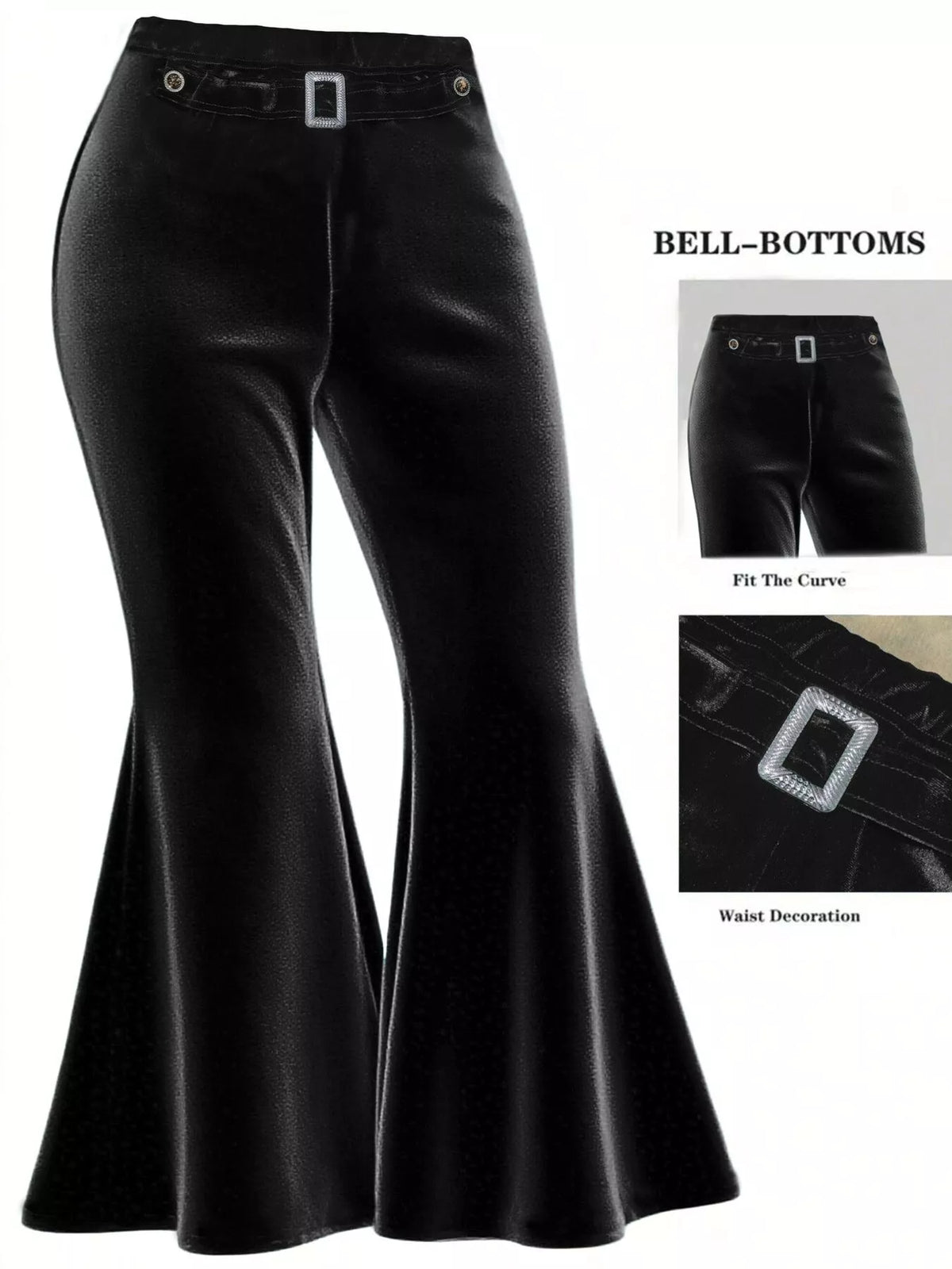 Velvet Flared Pants